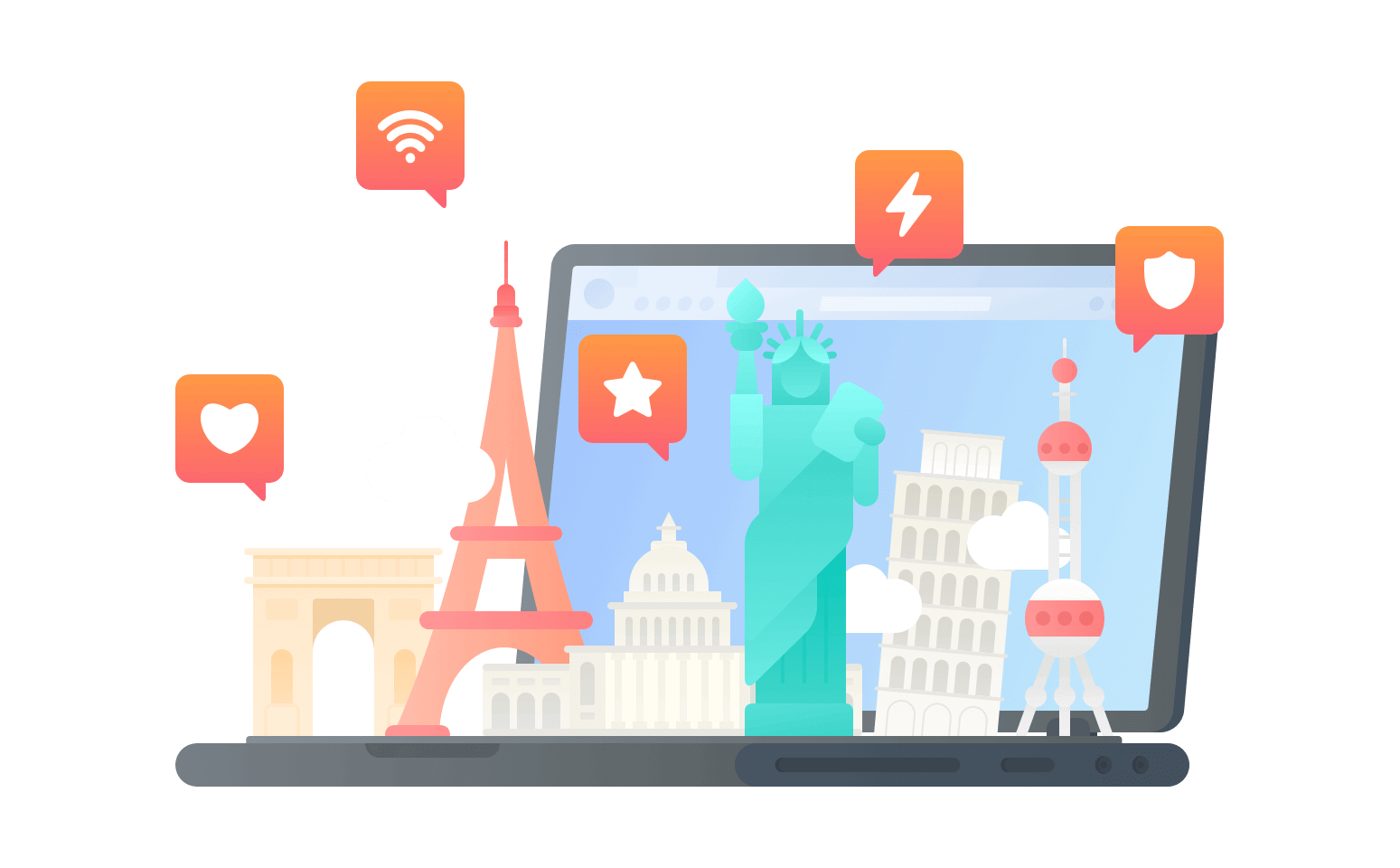 代理华为WeLink的回国vpn - 通行中国